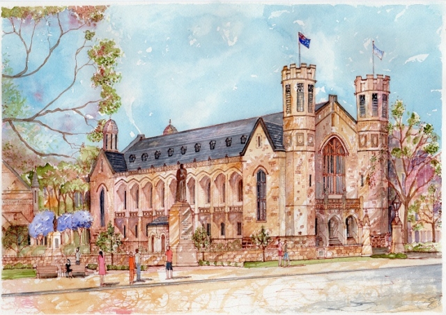 Bonython Hall, Adelaide University, South Australia